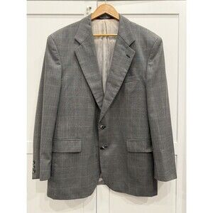 Kilburne & Finch Sport Coat Mens 42R Grey  Wool Blend